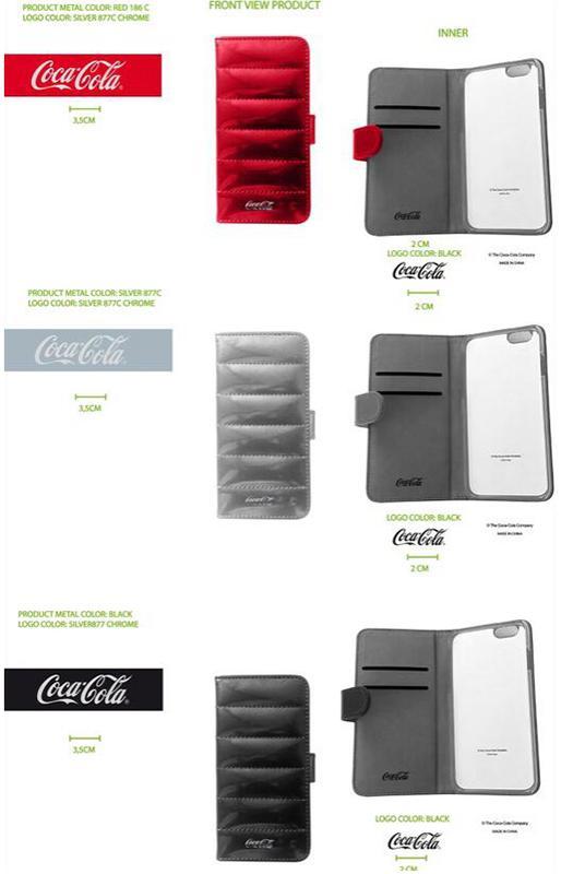 コカ・コーラのカスタム iPhone ケース